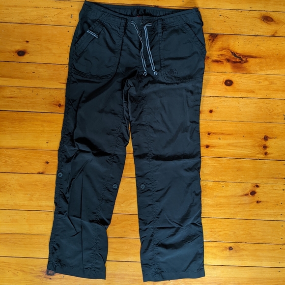 Black North Face Hiking Pants Women's size 10 - Picture 1 of 4